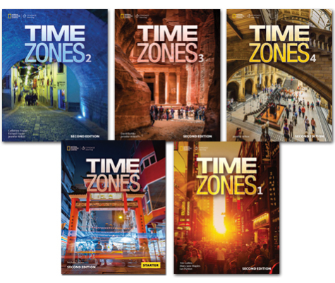 Time Zones 1-4/8冊　音声英語絵本